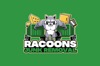 design eye catching junk removal company logo