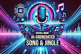 create custom unique song or jingle using ai