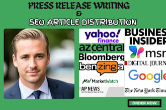 publish usa meme coin, token seo article writing press release distribution