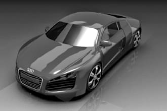 blender 3d car modelling, 3d car rendering, high quality car animation, 3d car,