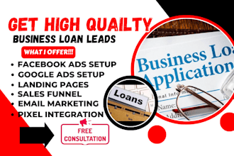 generate mca business load leads mca lead website mortgage payday load via ads