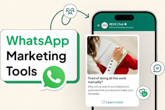 get you organic whatsapp followers, 20k member whatsapp channel, mass dm,ads