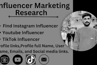 find the best instagram, tiktok and youtube influencer list for your marketing