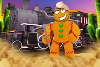 build complete roblox game, roblox map model gui and be your roblox scripter