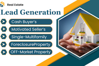 do real estate motivated seller leads and active cash buyer with skip tracing