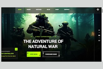 build gaming website games accessories video game pokemon trading card website