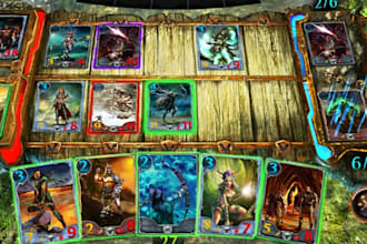 develop multiplayer card game pokercard game trading card game board game design