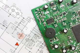 design integrated circuit, pcb designs, schematics design using kicad, easyeda