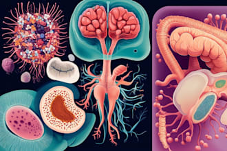 design scientific, medical, educational illustration for you