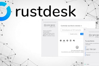 install and configure a rustdesk server and custom clients
