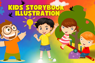 be kids storybook script writer, children ebook ghostwriter for amazon publish