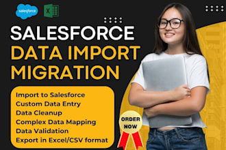 do salesforce data import migration export excel hubspot pipedrive data entry