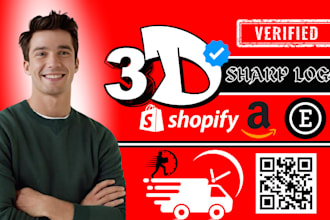 design a modern logo for your amazon store, shopify store, or ecommerce business