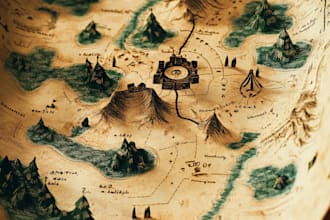 create your fantasy map, worldmap, battlemap for dnd etc