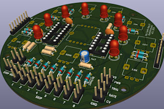 do multilayer pcb design shematic in kicad, easyeda, proteus, esp32