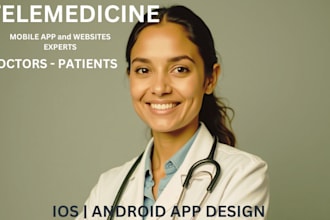 professional development of telemedicine, medical, and doctor booking apps