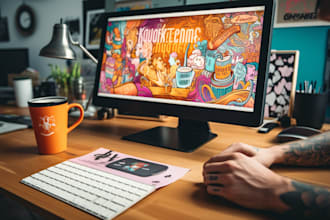 diseño exclusivo para tazas listo para etsy, printify y print on demand