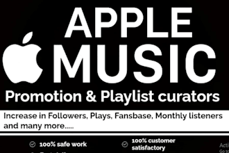 do real organic apple music promotion, apple music playlist, spotify music