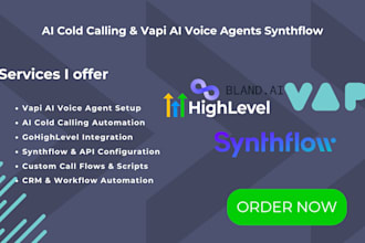 set up vapi ai cold calling and gohighlevel automation