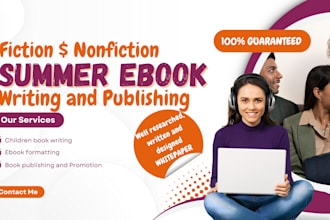 ghostwrite summer themed ebooks romance erotica ebook writer travel guide ebook