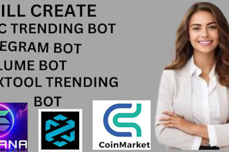 dextool trending bot, volume bot, cmc trending bot, dextool bot