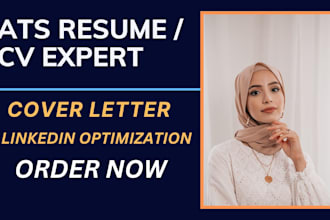 write professional resume for IT, cyber security, and tech roles