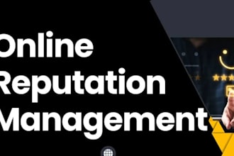 do online reputation management, ORM, services to suppress negative links