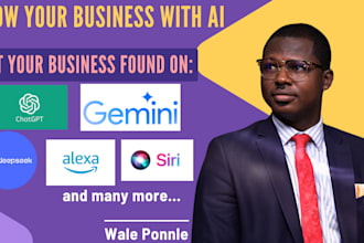 be your ai expert consultant to grow, expand and automate your business