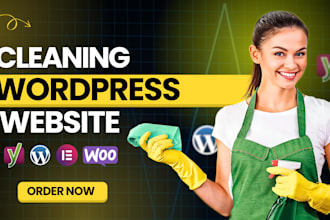 make cleaning website, house cleaning website with wordpress