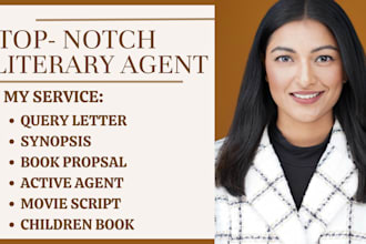 find top literary agent for your children book, screenplay, christian book