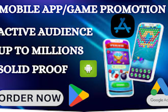 do mobile app promotion, app marketing, game promotion, app install