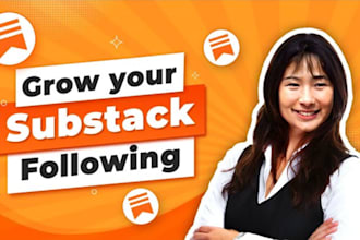 do massive substack page promotion, grow substack link and increase subscribers