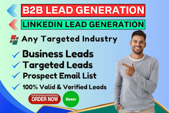 do targeted b2b lead generation and find verified email list