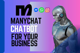 build manychat chatbot, manychat flows, manychat automation