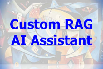 build custom rag ai assistant with your content for business or creators