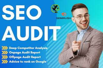 do technical seo audit report using screaming frog and semrush