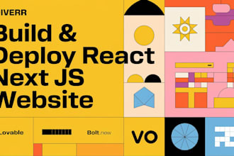 build your website with lovable, boltnew, vo