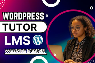 setup, build wordpress tutor lms website for your online course, elearning