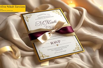 do professional online nikah with official certificate, witnesses