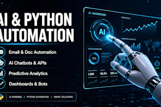 automate tasks using ai, ml, and python
