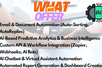 automate tasks using ai, ml, and python