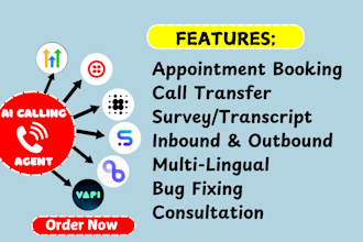 setup ai voice agent ai cold caller via vapi bland retell elevenlabs appointment