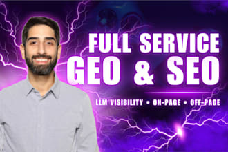 do complete GEO, ai SEO, aeo, and llm optimization to rank on chatgpt and google