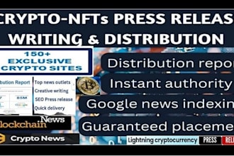 do crypto promotion by crypto press release on top crypto sites