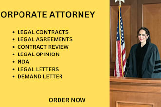 be your contract lawyer and review your lease,employment and business contracts