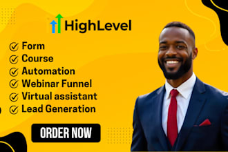setup gohighlevel funnel website automation workflow ghl chatbot expert ai agent