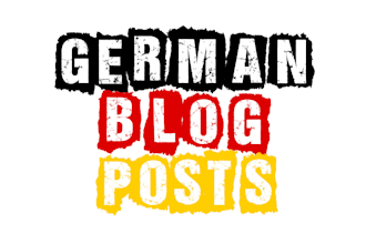 create and publish german blog posts about weddings