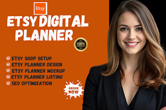 etsy digital planner digital planner printable digital planner etsy shop SEO
