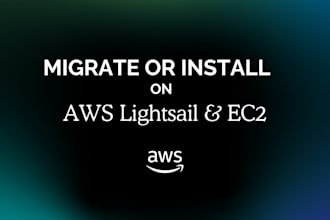 migrate your website to AWS ec2 or lightsail