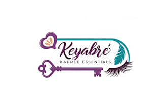 design monogram attractive power key logo for you